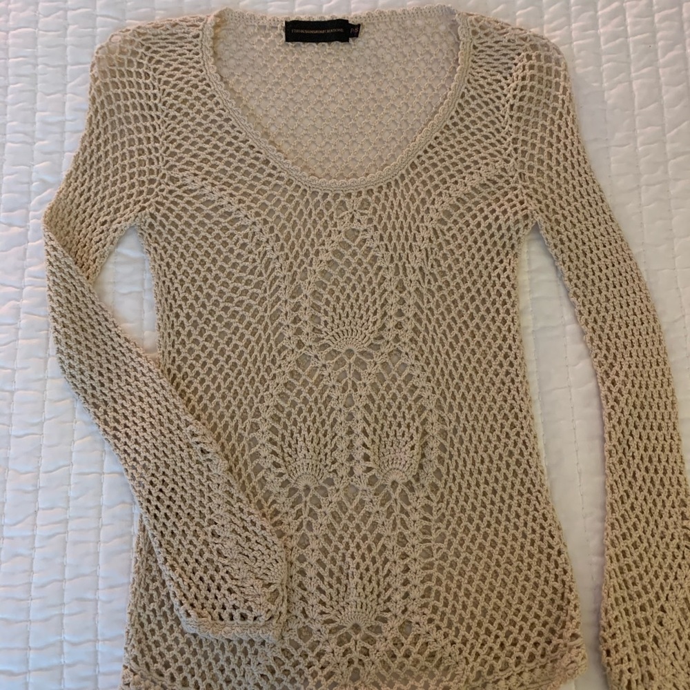 Cotton knit top